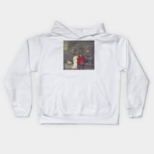 The Golden Key - John Bauer Kids Hoodie